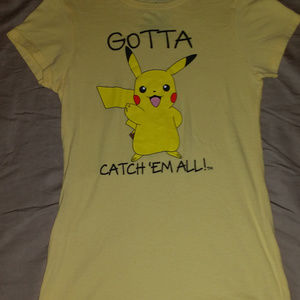 Womens Pokemon crop top t-shirt